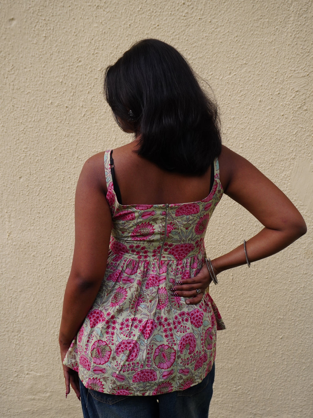 Floral Peplum