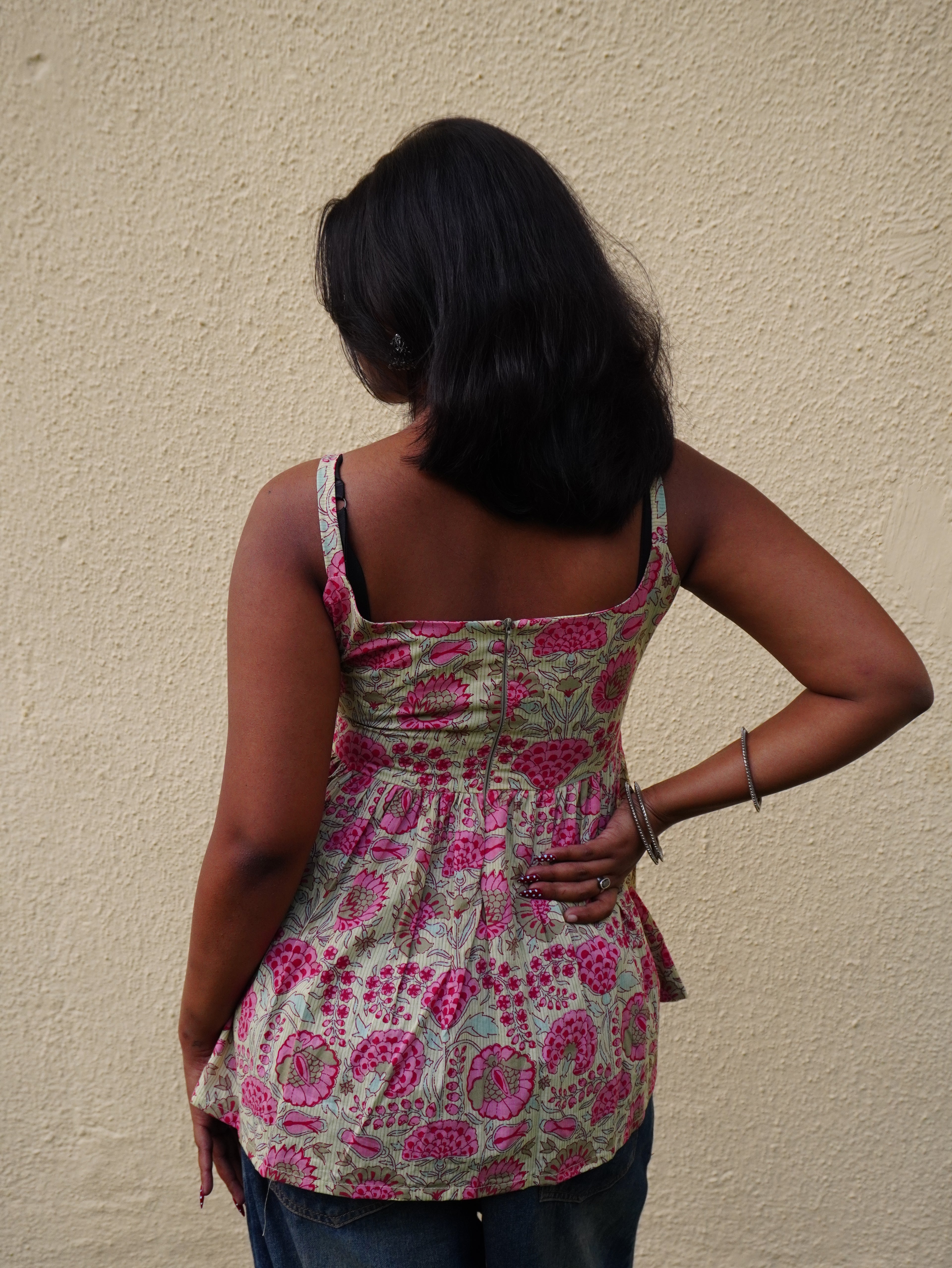Floral Peplum