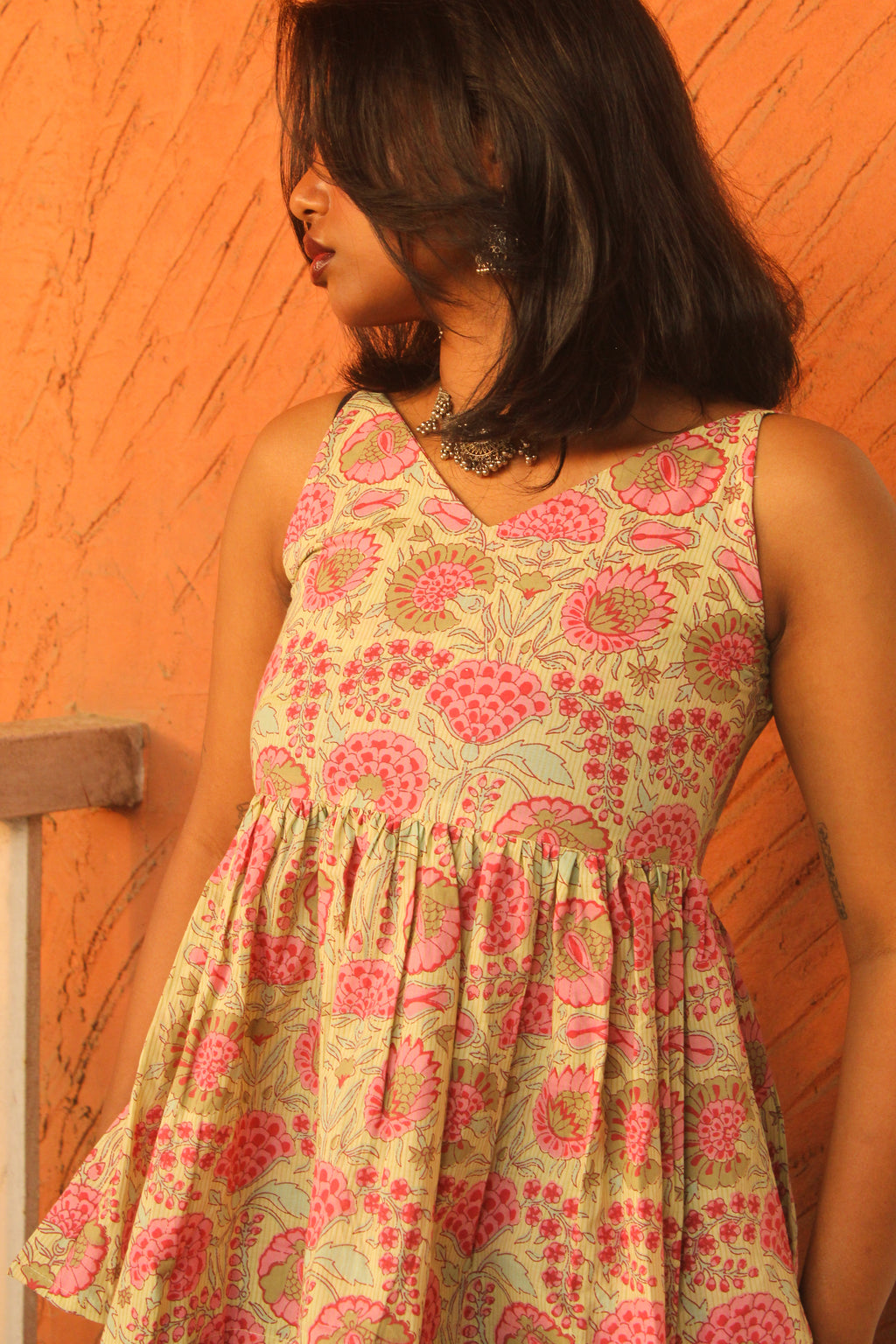 Floral Peplum
