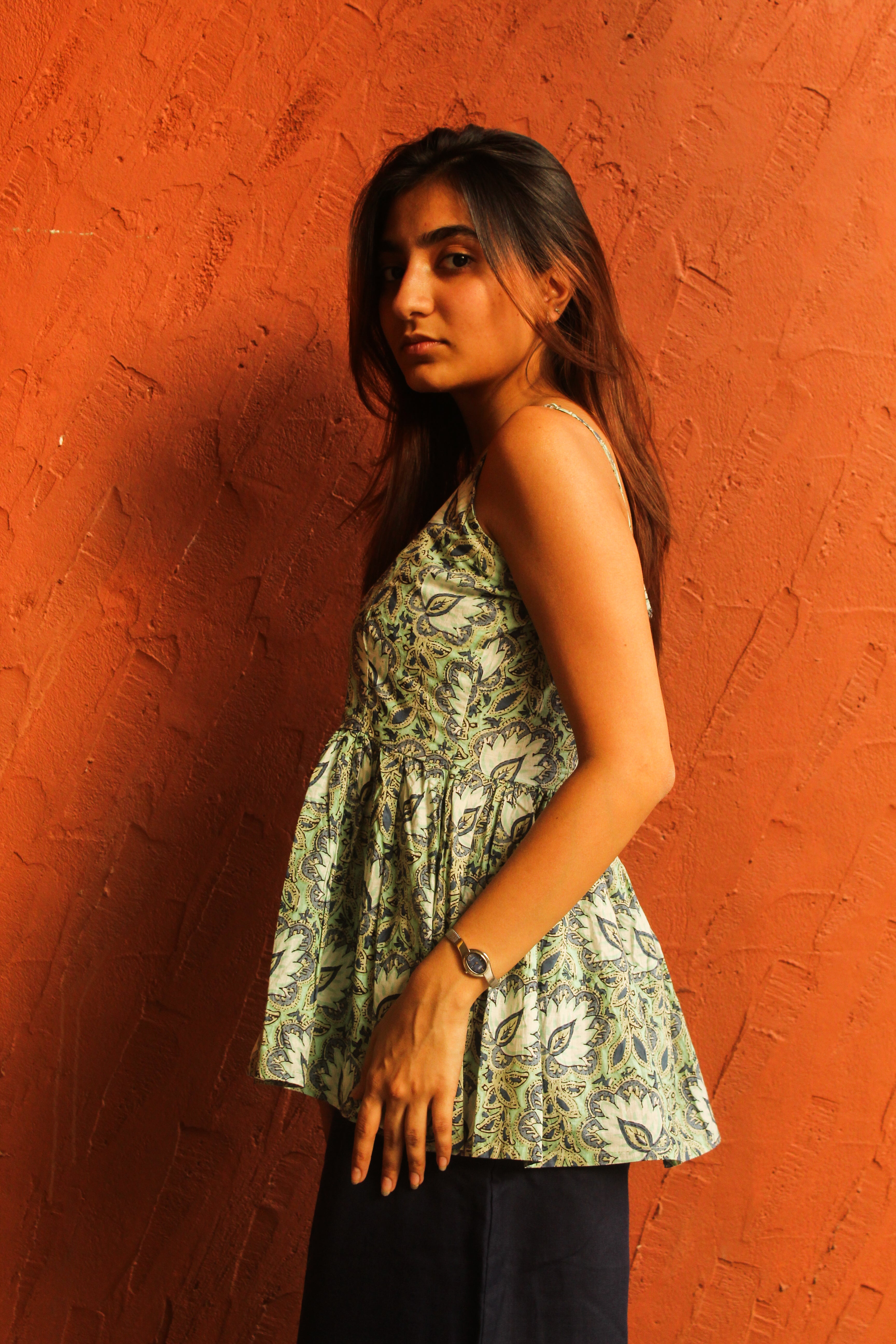 Mint Peplum